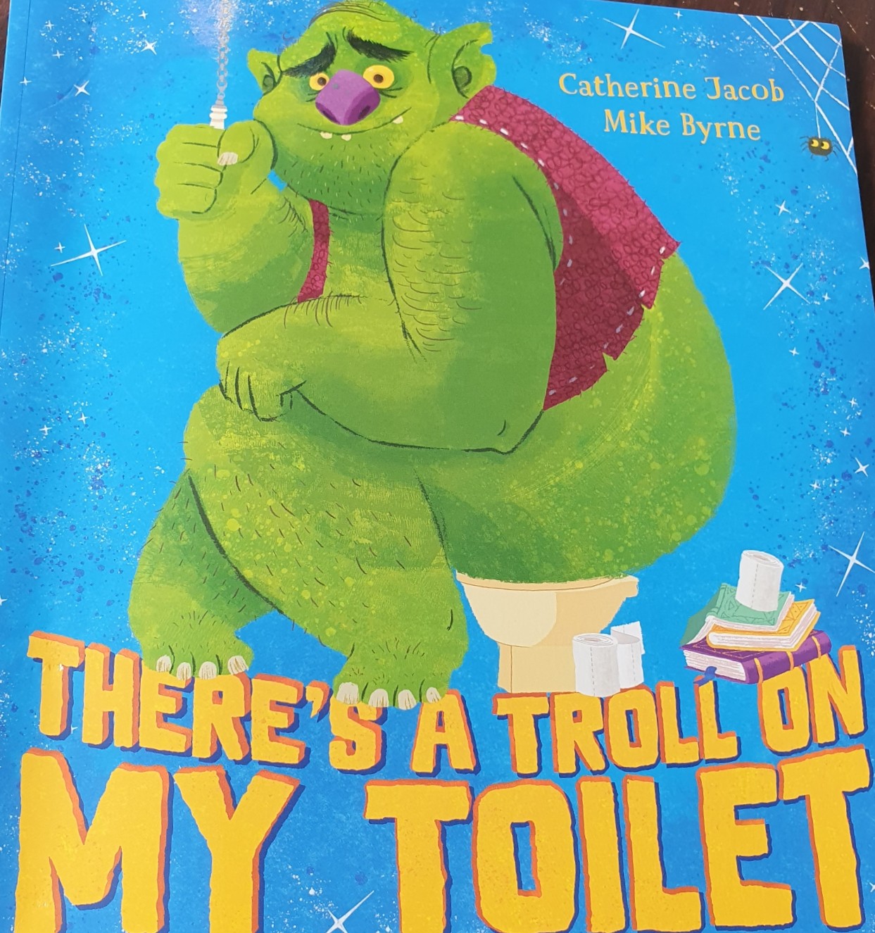 There's a troll on my toilet