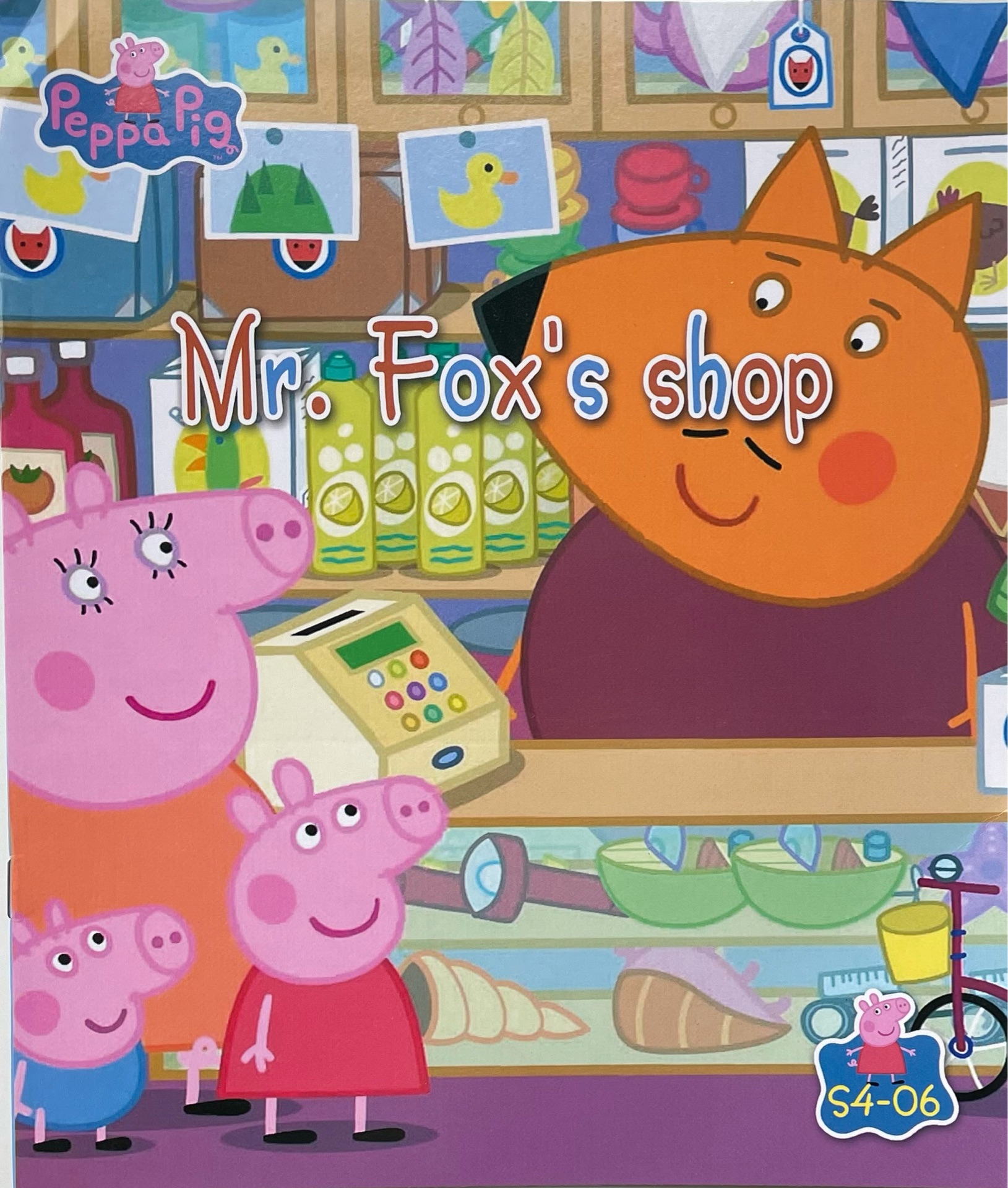 Peppa pig S4-06 Mr. Fox's shop