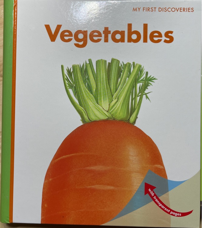 My first discovery vegetables