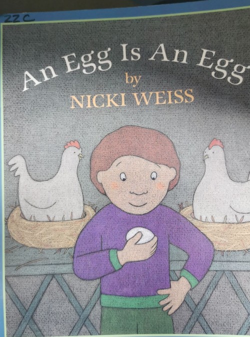 An Egg Is an Egg Heath Literacy by Nicki Weiss