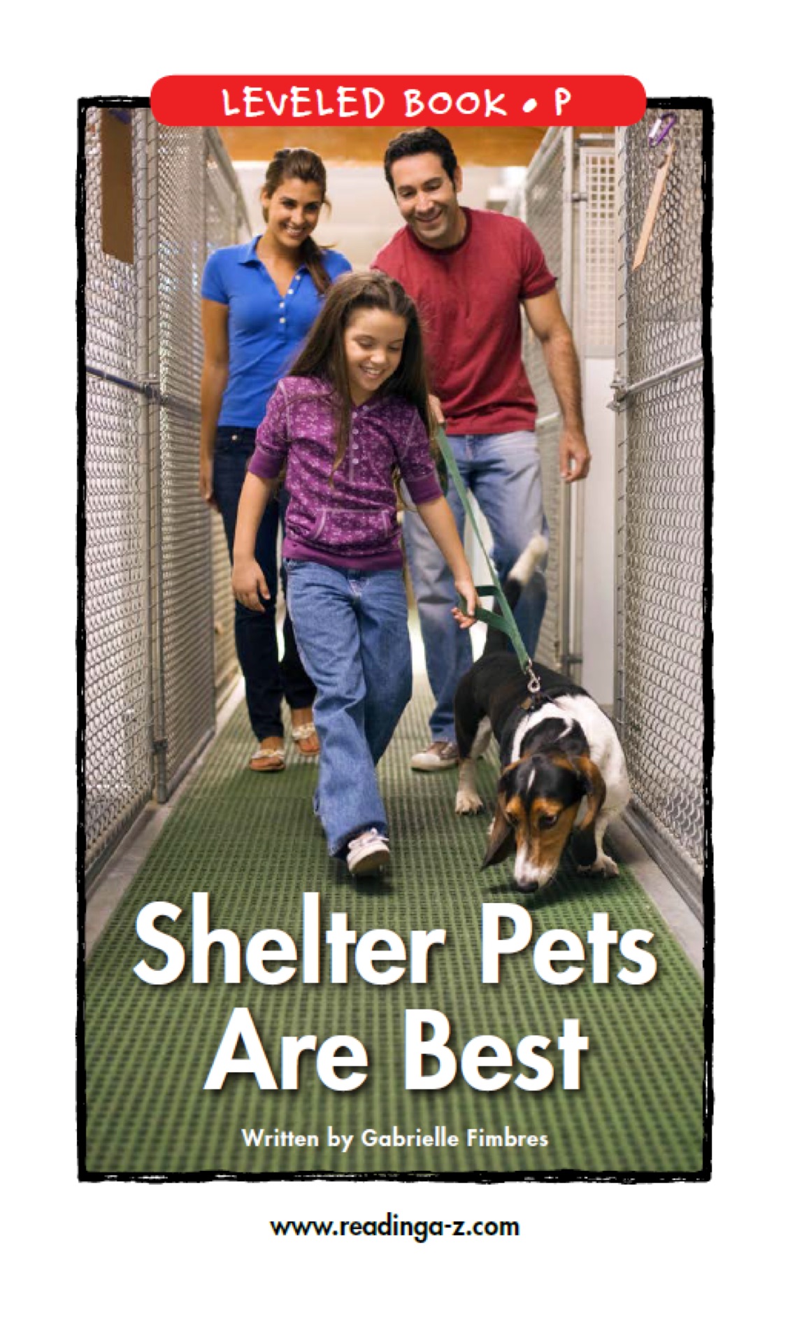 Shelter Pets Are Best (RAZ P)