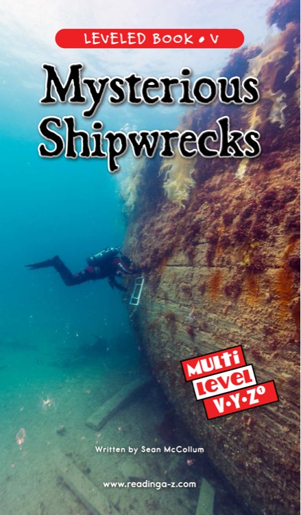 Mysterious Shipwrecks(RAZ V)