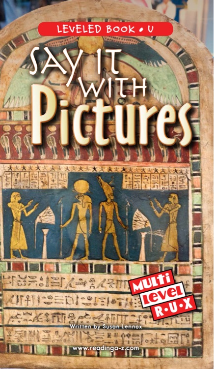Say it with Pictures (RAZ U)