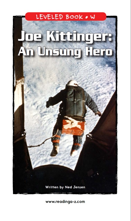 Joe Kittinger: An Unsung Hero (RAZ W)