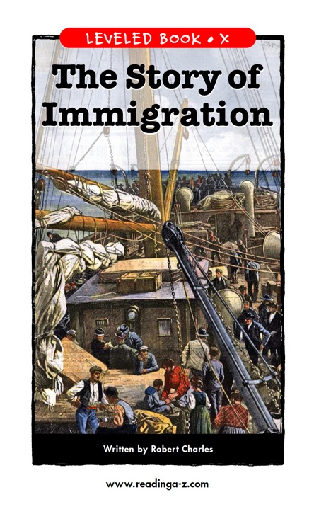 The Story of Immigration (RAZ X)