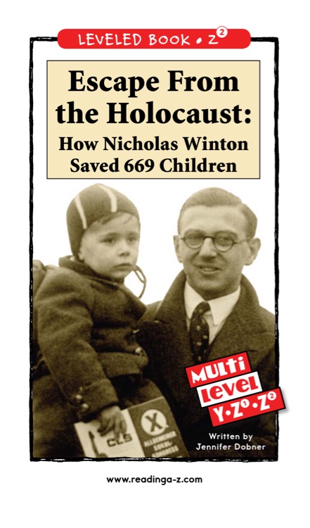 Escape From the Holocaust: How Nicholas Winton Saved 669 Children (RAZ Z2)