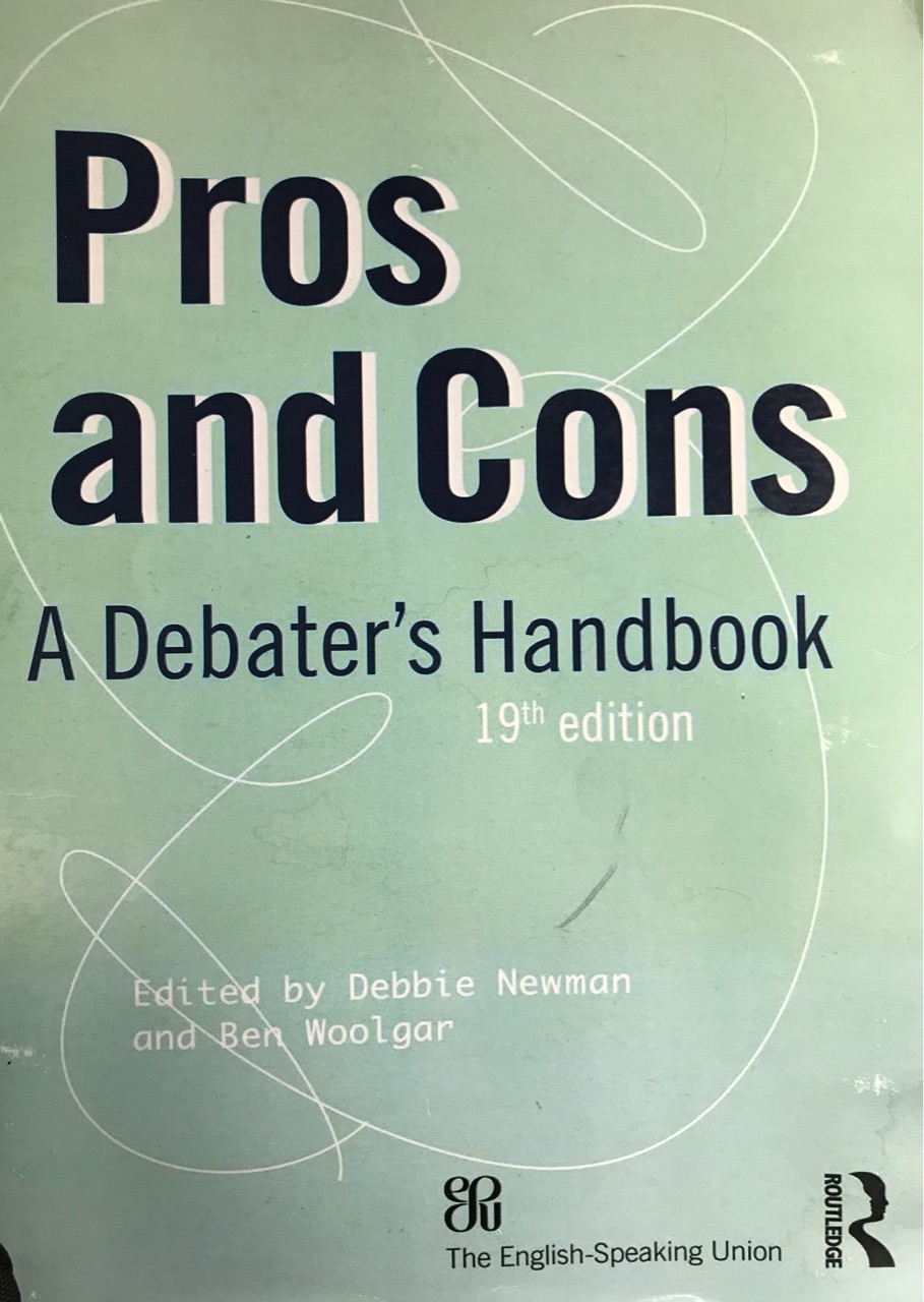 Pros and Cons A Debater's Handbook