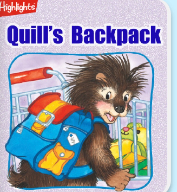 Quill's backpack