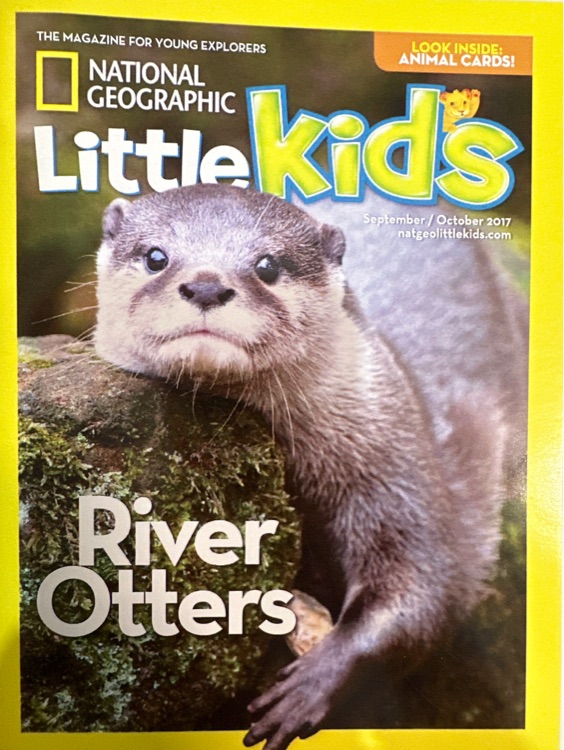 NG for little kids: River otters