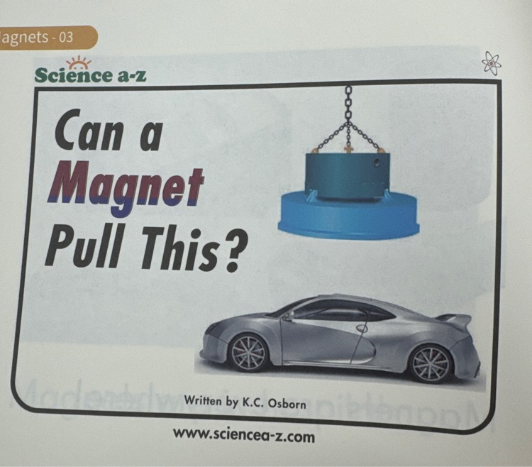 Can a magnet pull this?