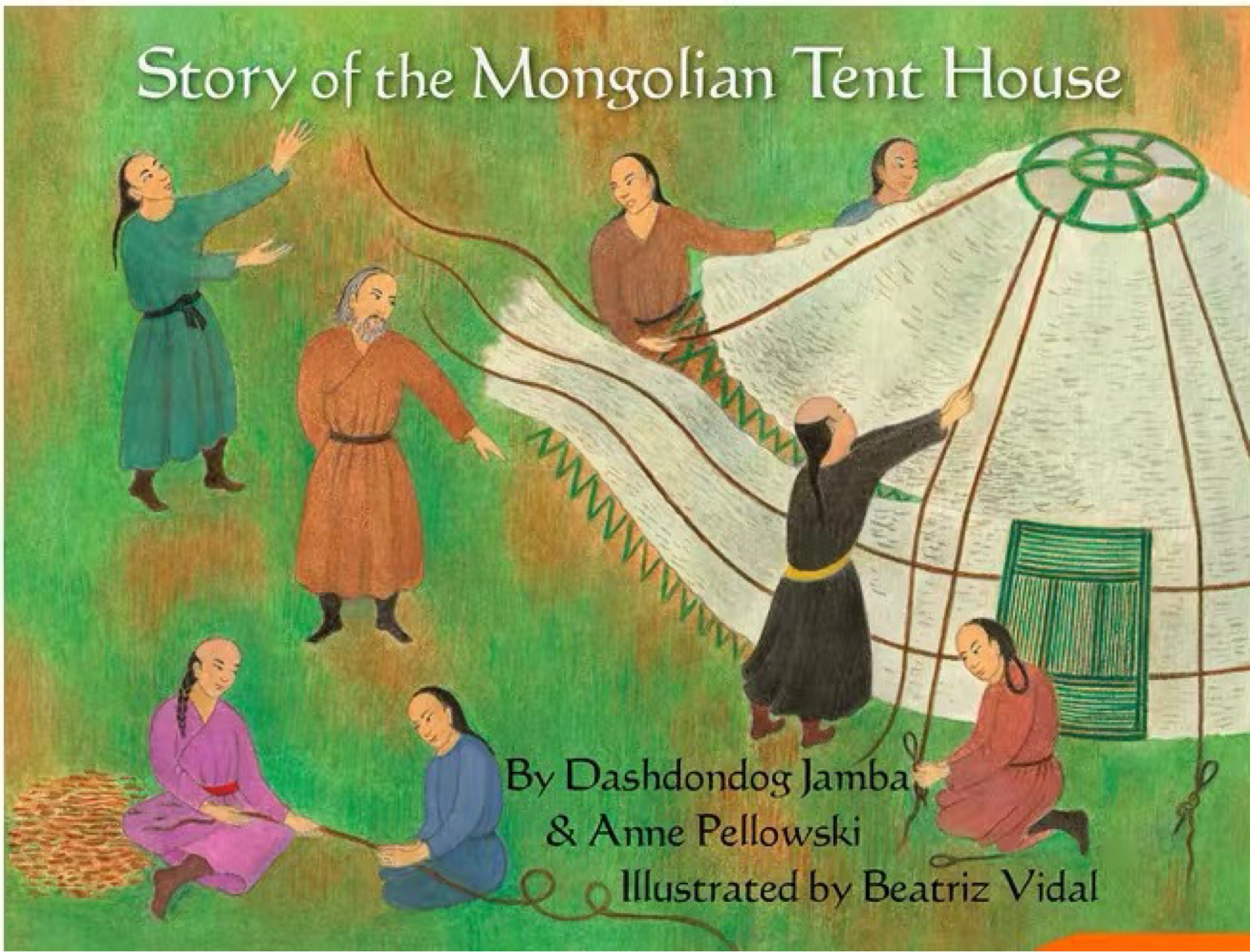 Story of Mongolian tent house