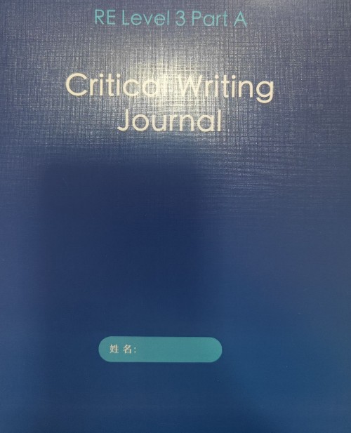 critical writing journal L3