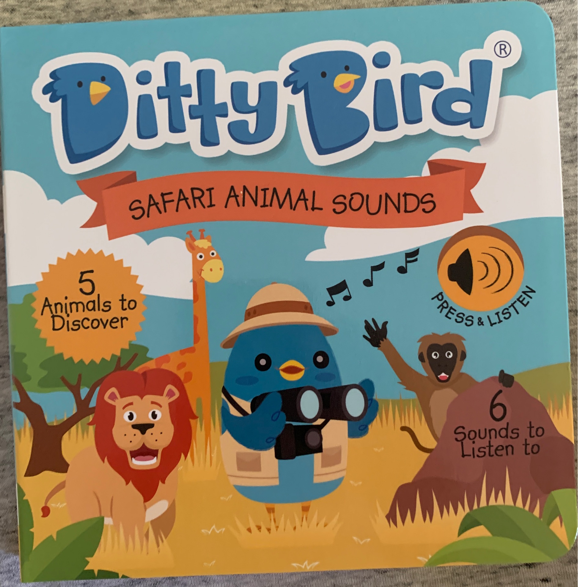 Ditty Bird - Safari Animal Sound