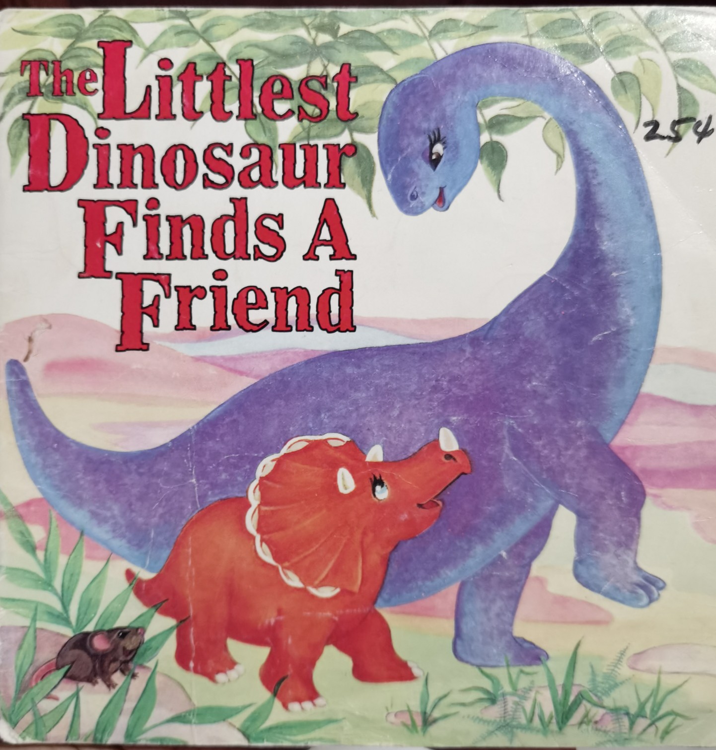 the littlest dinosaur finds a friend