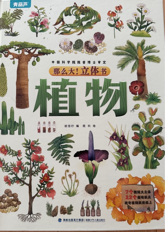 那么大立體書: 植物