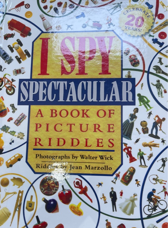 I spy spectacular a book of picture riddles