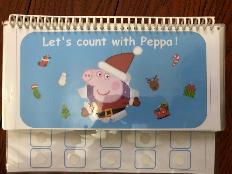 Let's count with peppa 安靜書(shū)