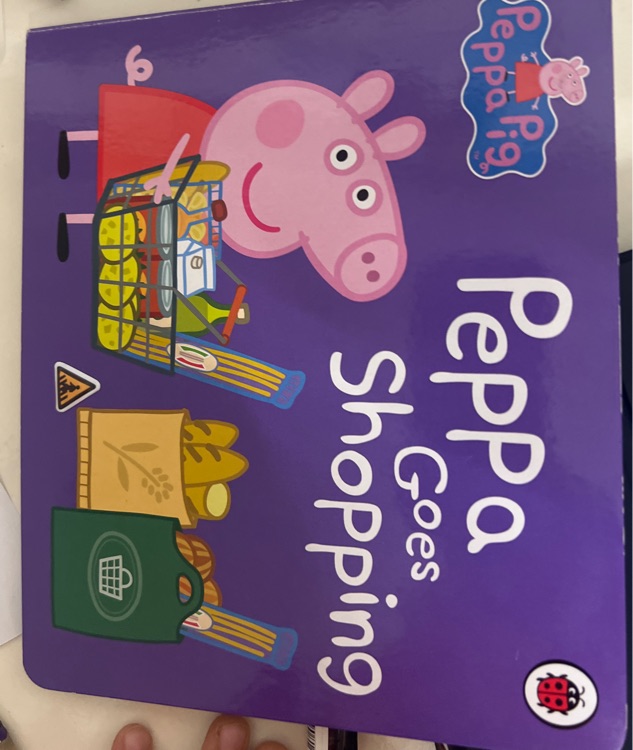 peppa goes shopping