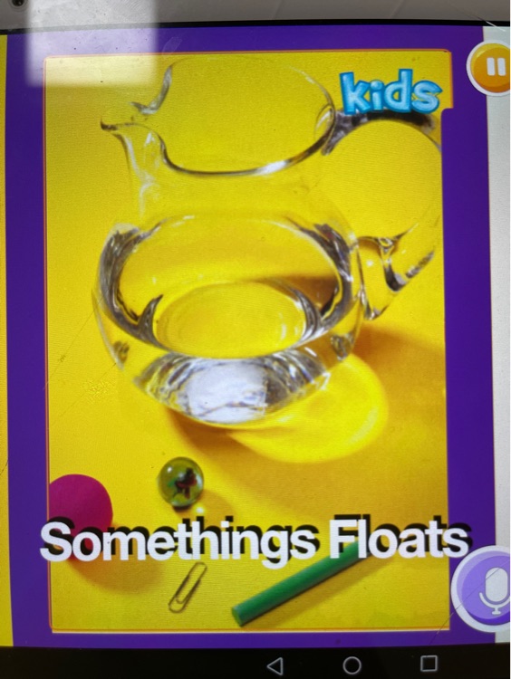 Somethings floats