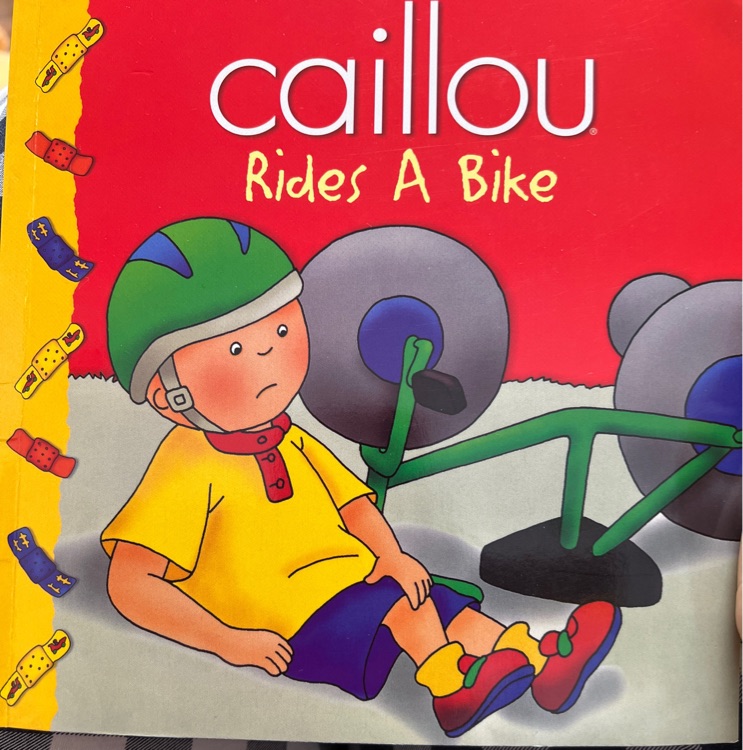 Caillou Rides A Bike