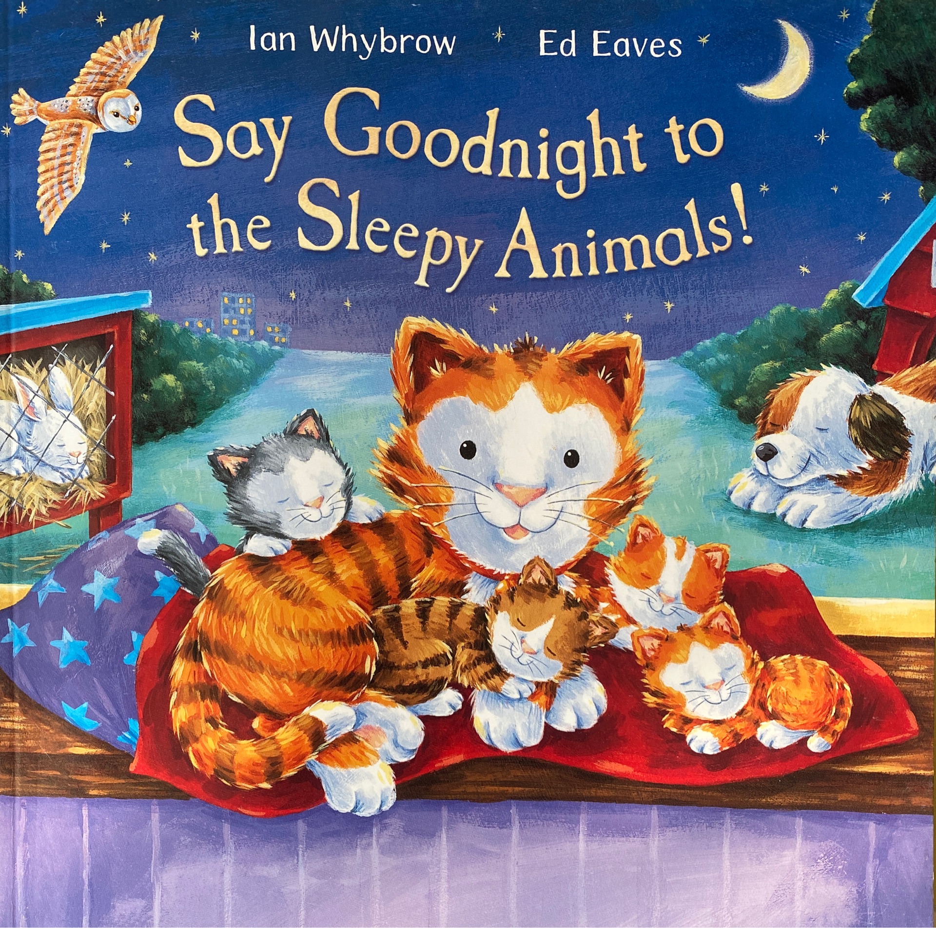 Say goodnight to the sleepy animals!