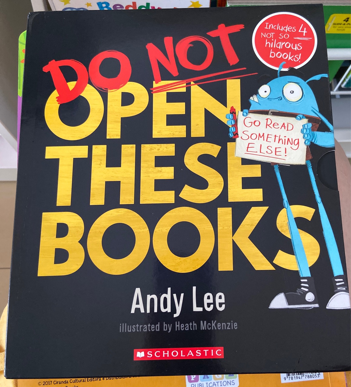 Do not open these book