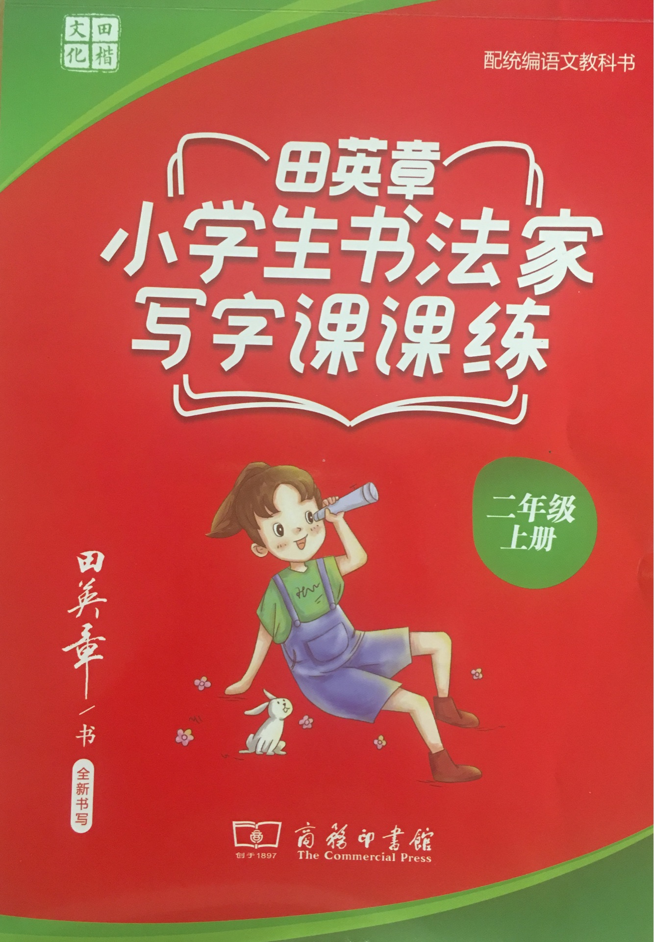 田英章小學(xué)生書(shū)法家寫(xiě)字課課練