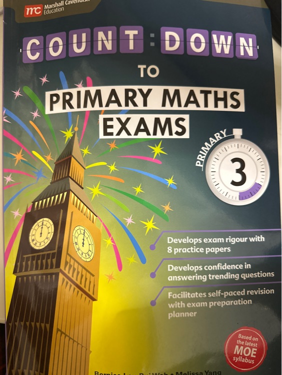 count down to primary maths exams p3