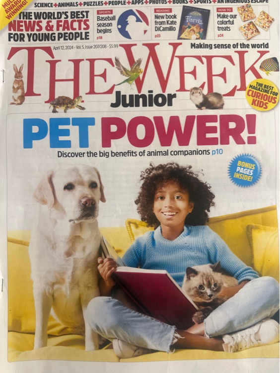 the week junior pet power