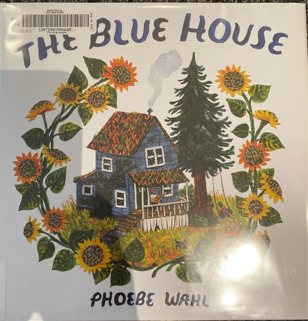 The blue house