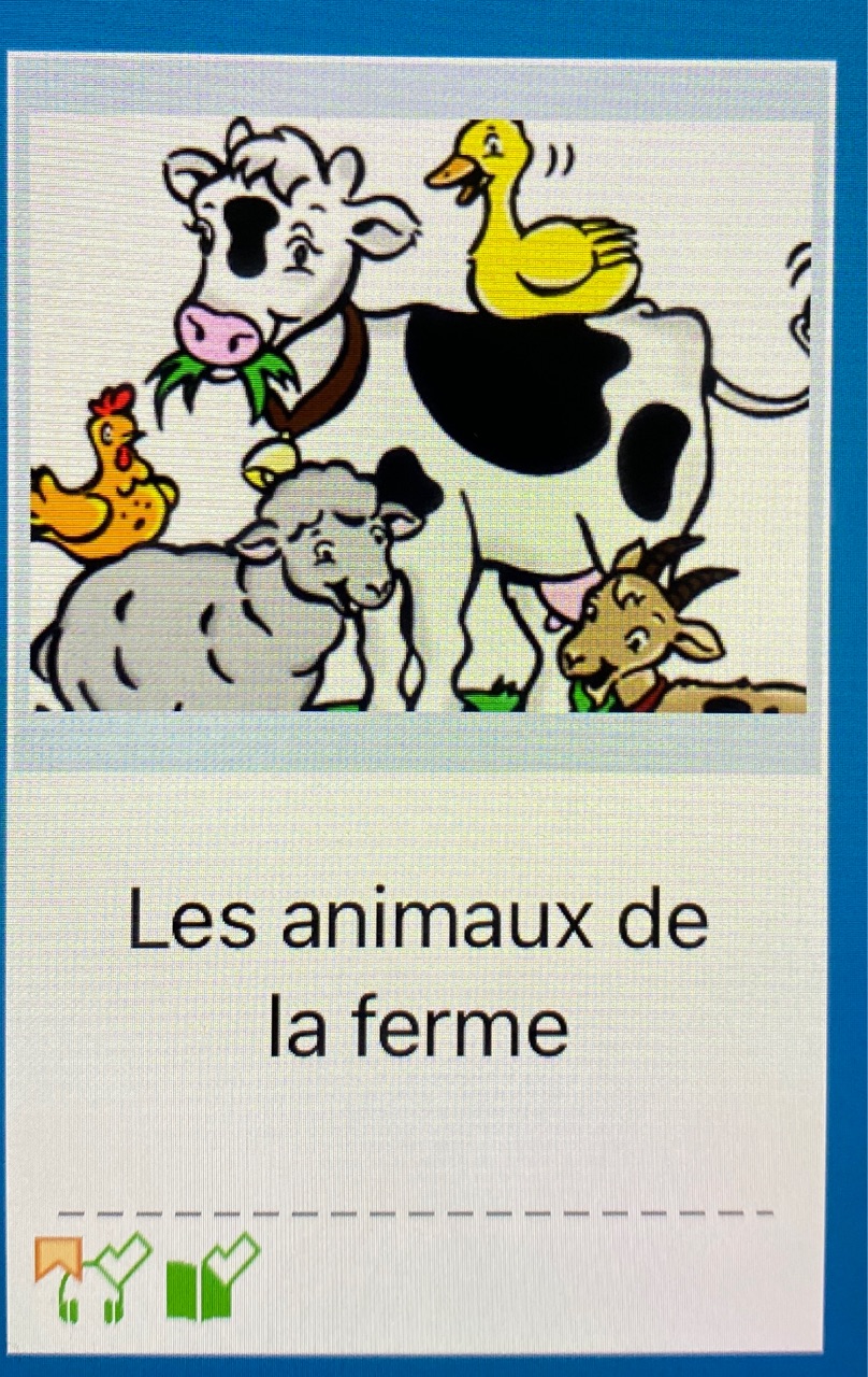 Les animaux de le ferme