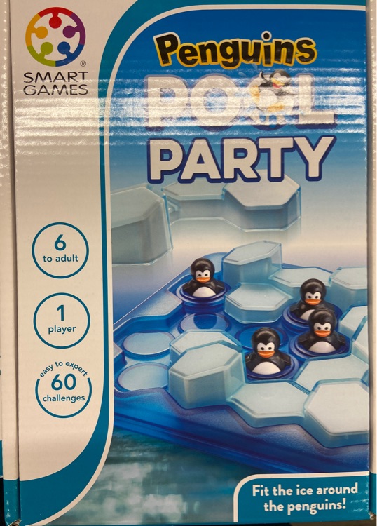 sg企鵝泡泡澡(Penguins Pool Party)
(SmartGames便攜系列)(sg桌游6+)