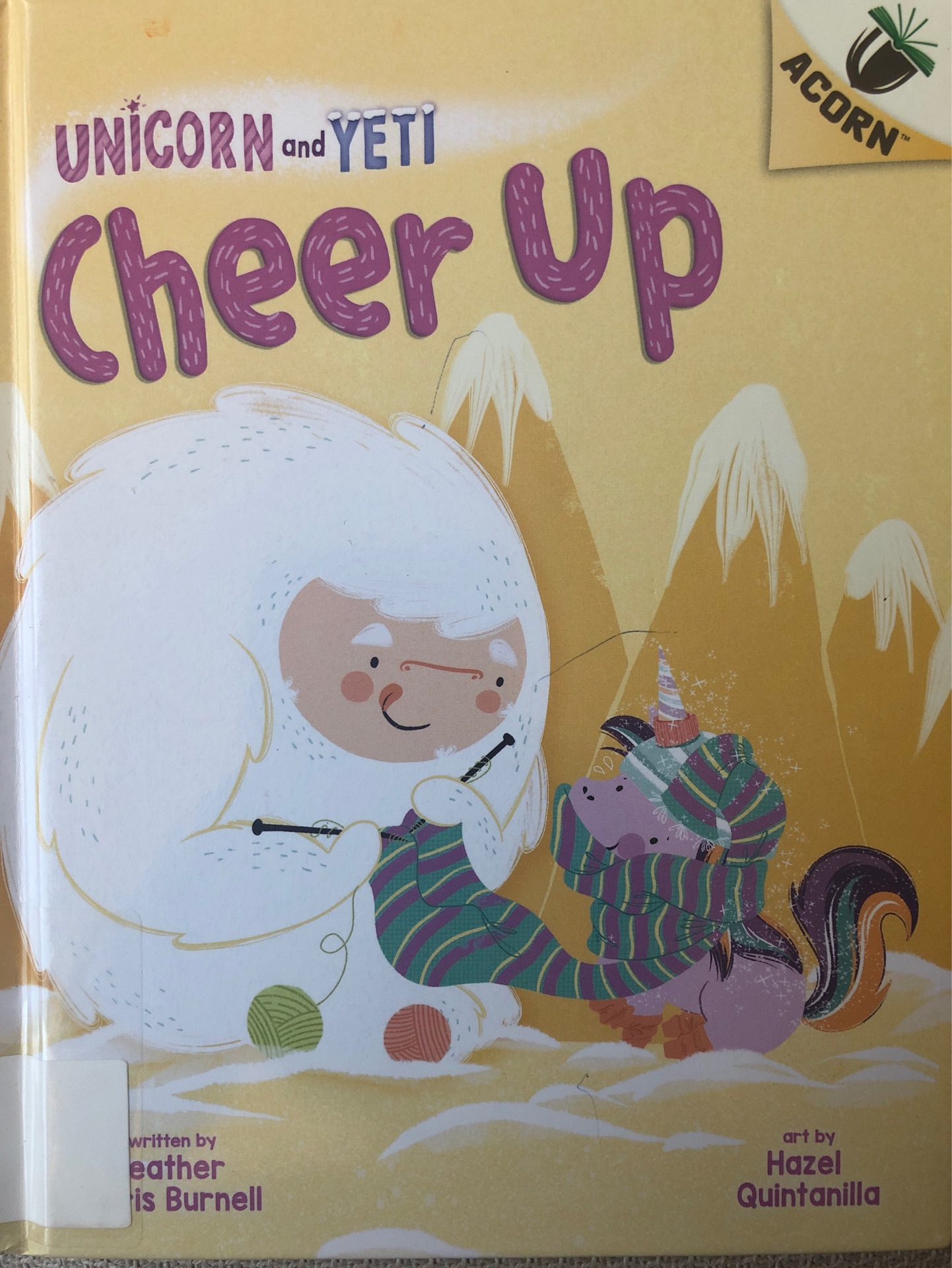 Unicorn and Yeti Cheer Up