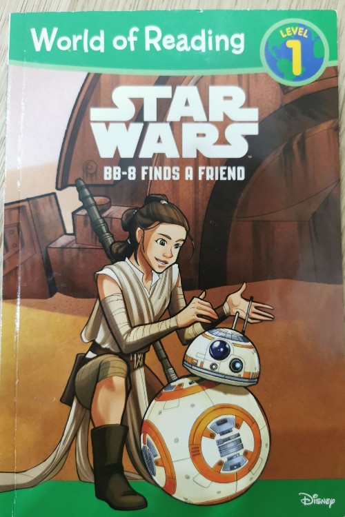 world of reading star war BB-8 finds a friend