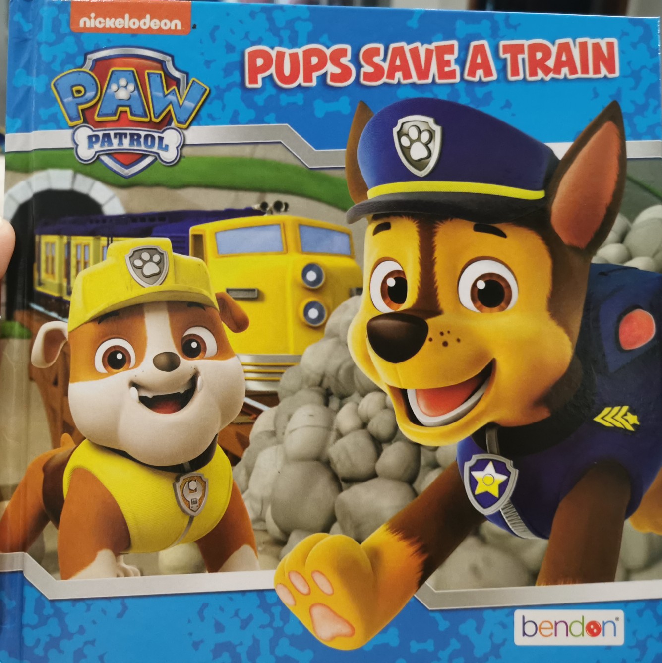 pups save a train