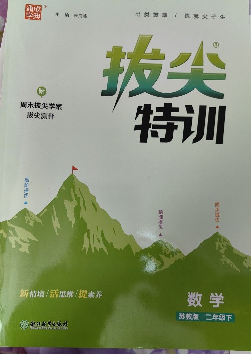 拔尖特訓二下數(shù)學