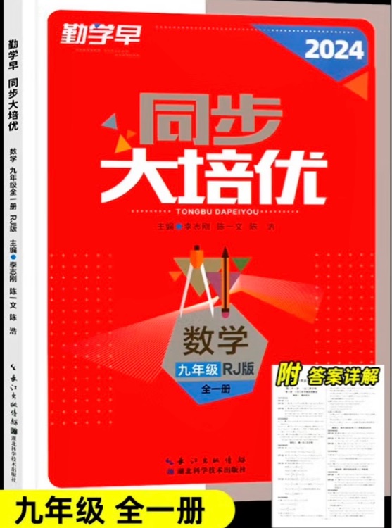 同步大培優(yōu) 數(shù)學 九年級全一冊
