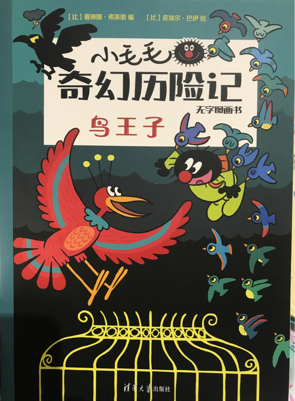 小毛毛奇幻歷險記-無字圖畫書-鳥王子