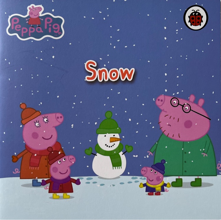 小豬佩奇 peppa pig 動(dòng)畫(huà)版第一季：Snow