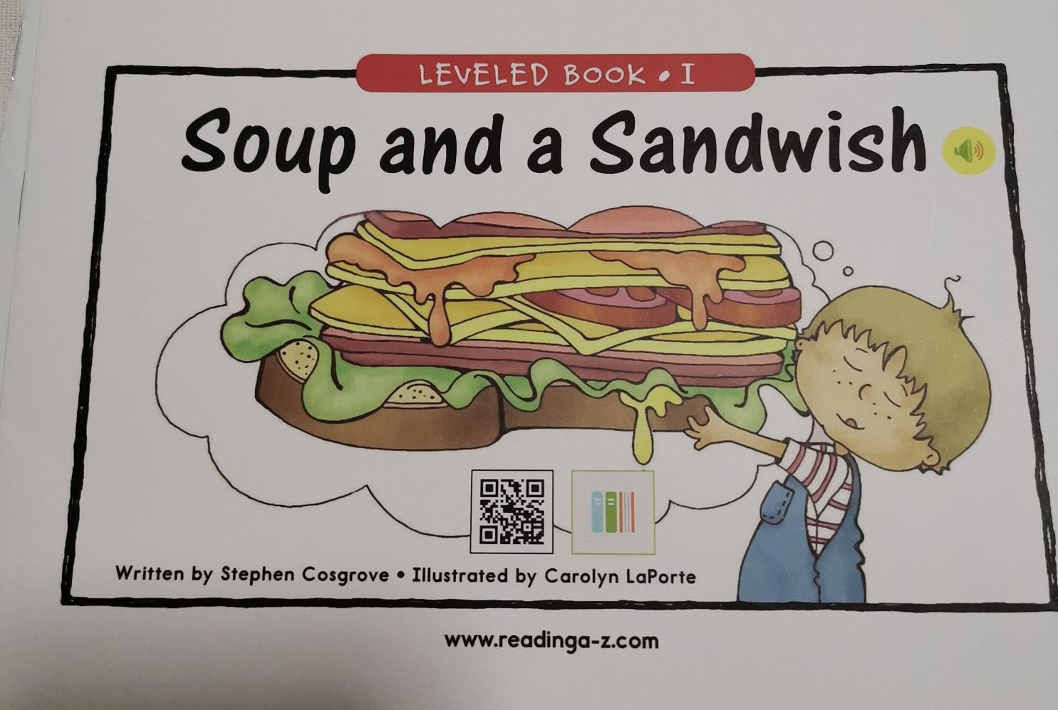 soup and a sandwish