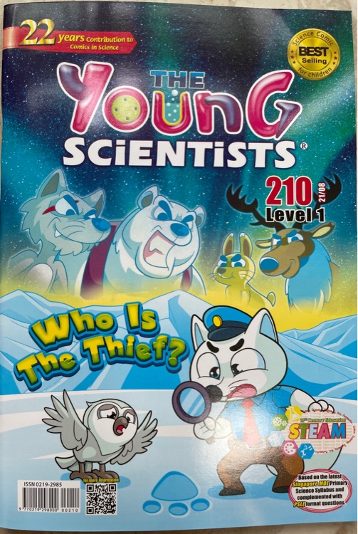 Young Scientists level 1 210/2022