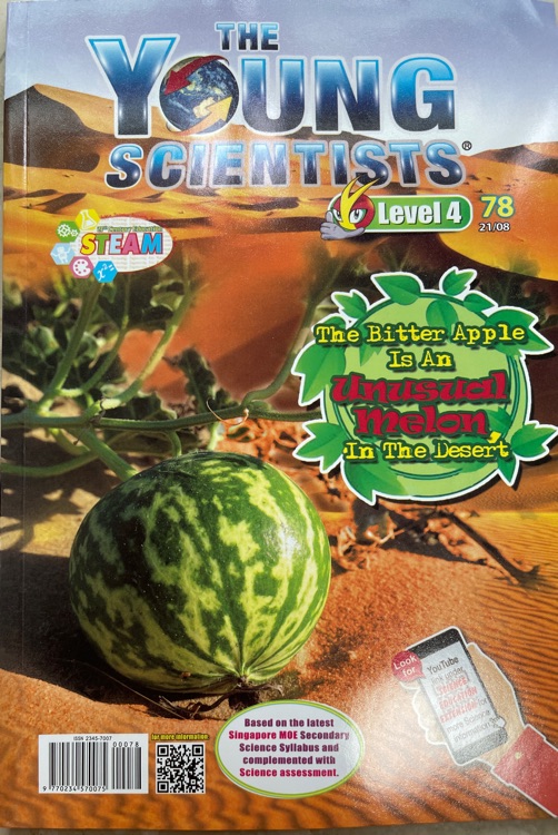 Young Scientists level 4 78 21/08 The Bitter Apple is An Unusual Melon in the Desert