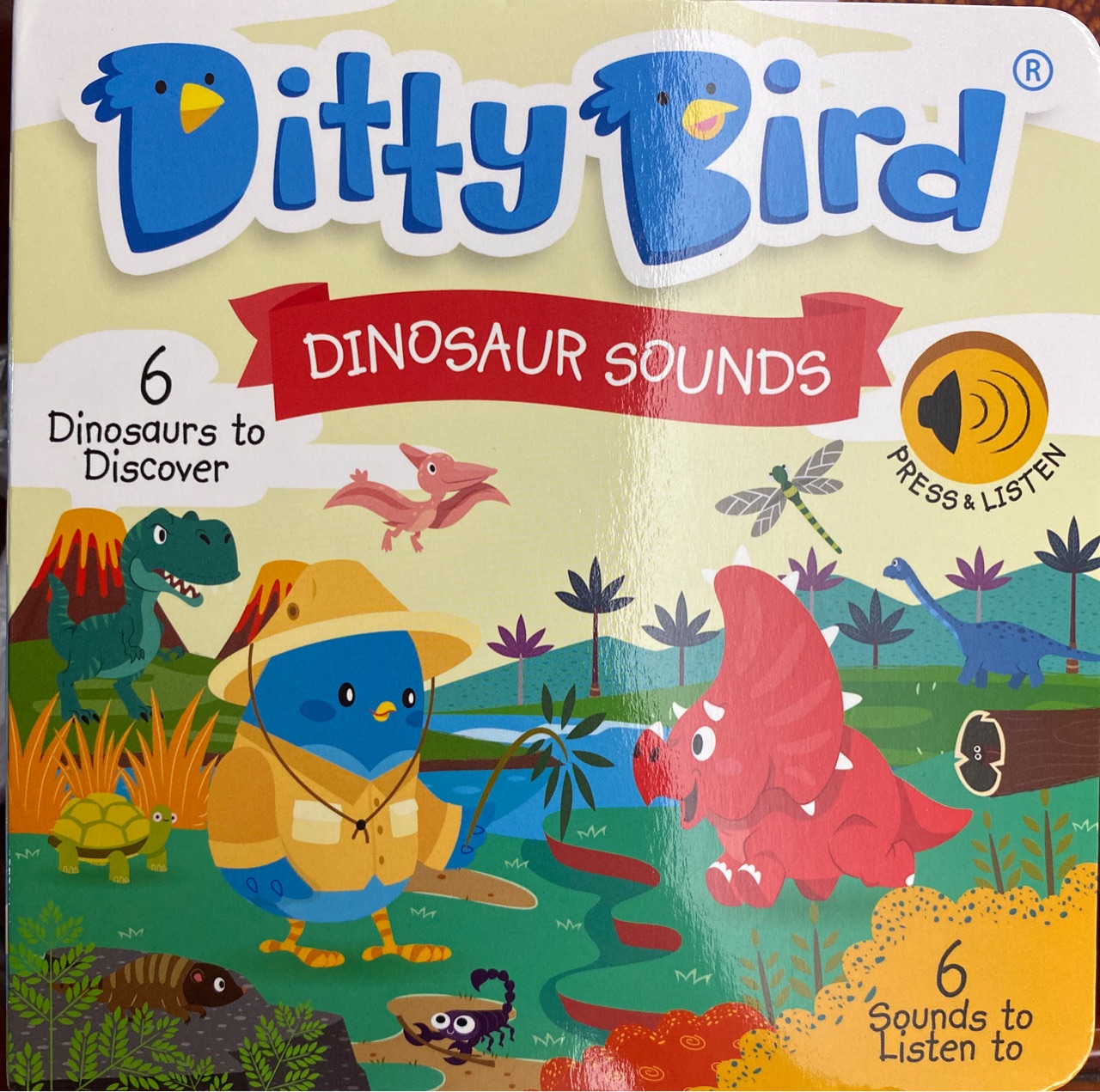 Ditty Bird Dinosaur Sounds