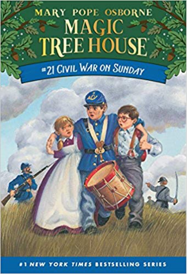 Magic tree house #21 Civil war on Sunday