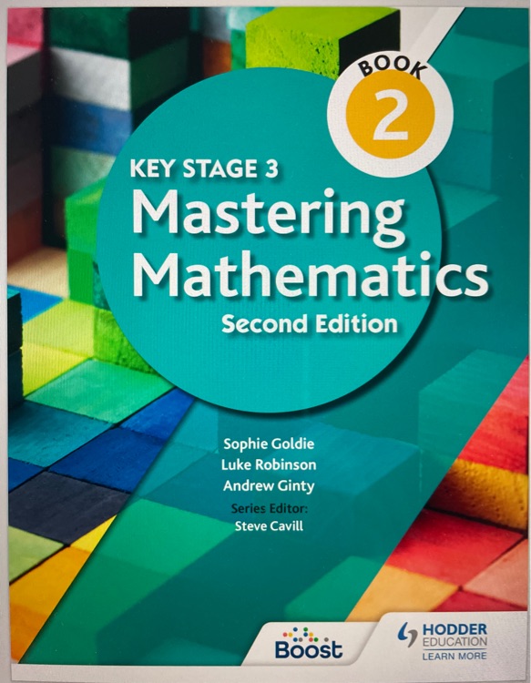 Mastering Mathematics Key Stage 3 Book 2