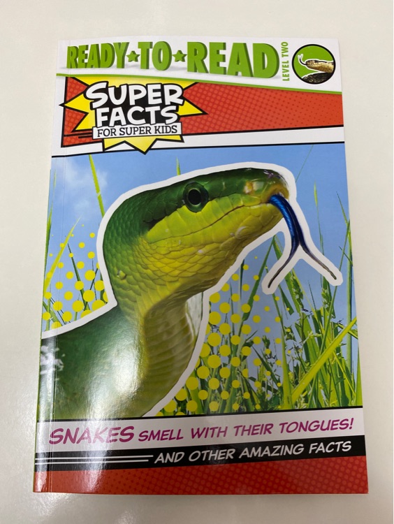 ready to read super facts snakes