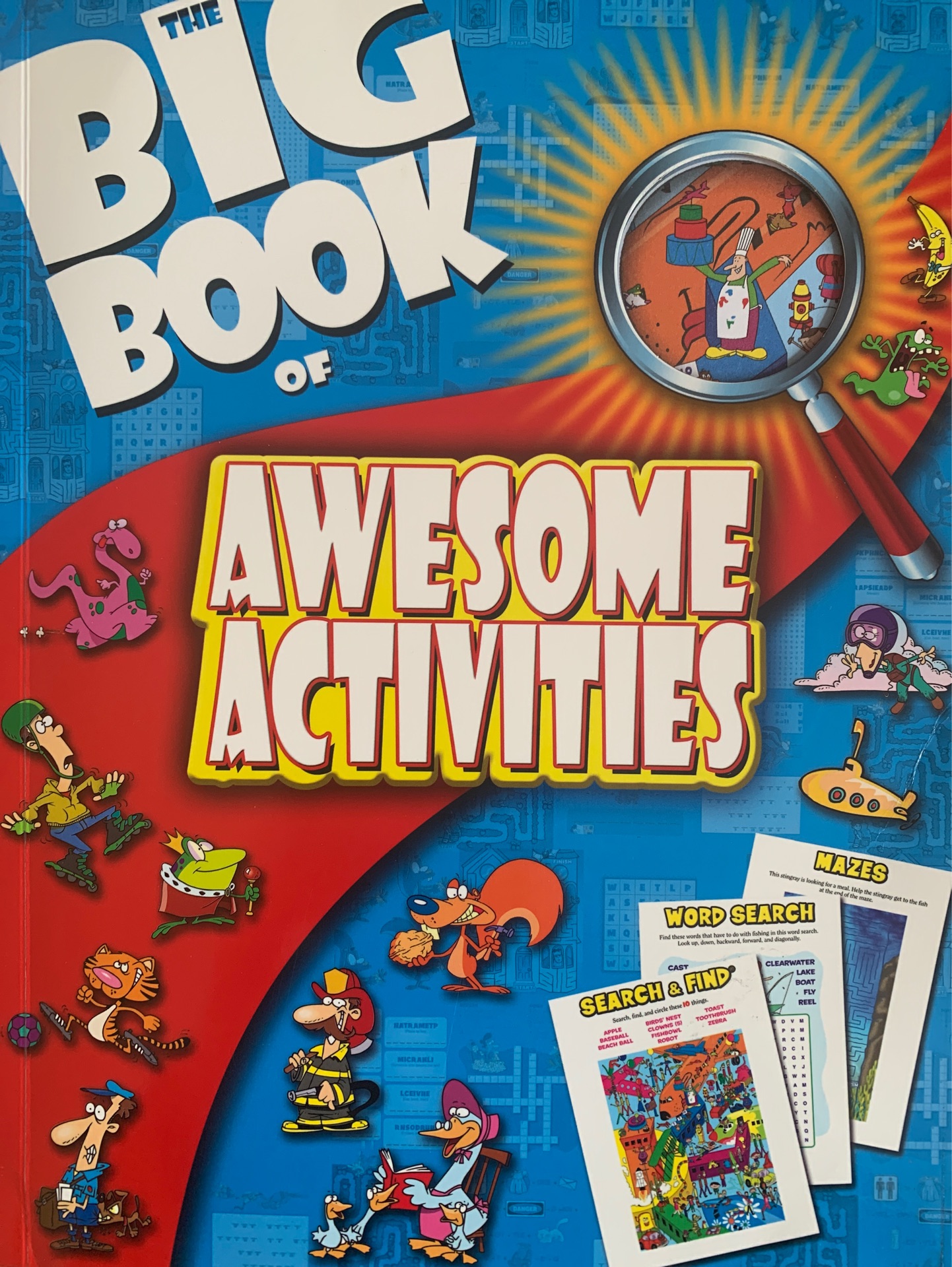 Big book of awesome activity