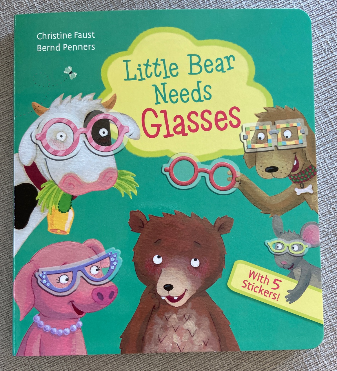 Little bear needs glasses