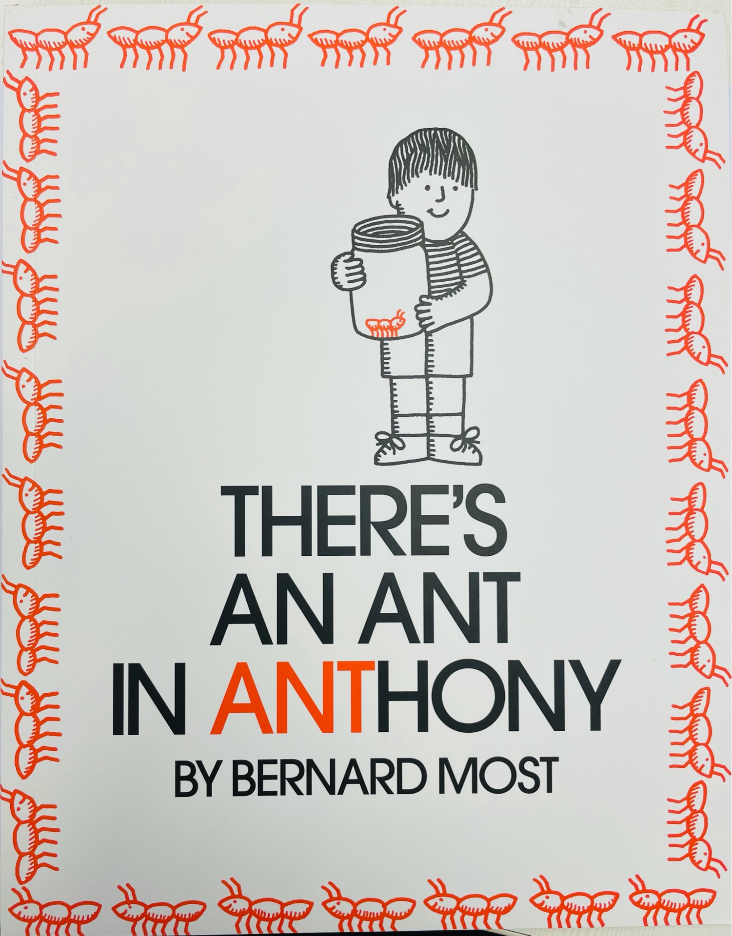 There's an ant in anthony