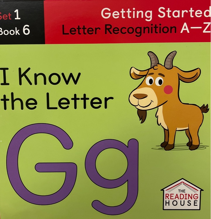 I know the letter Gg